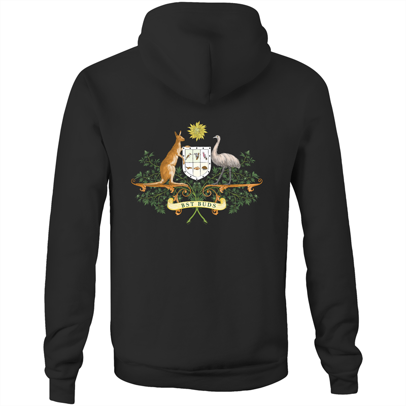 Coat of Arms - Pocket Hoodie Sweatshirt | Bst Buds